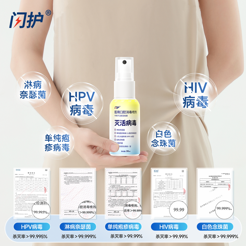 闪护医用口腔消毒喷剂30ml 图7